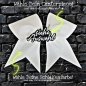 Preview: Hairbow Schleife Farbwahl/Wortwahl/Schriftart - Centerpiece